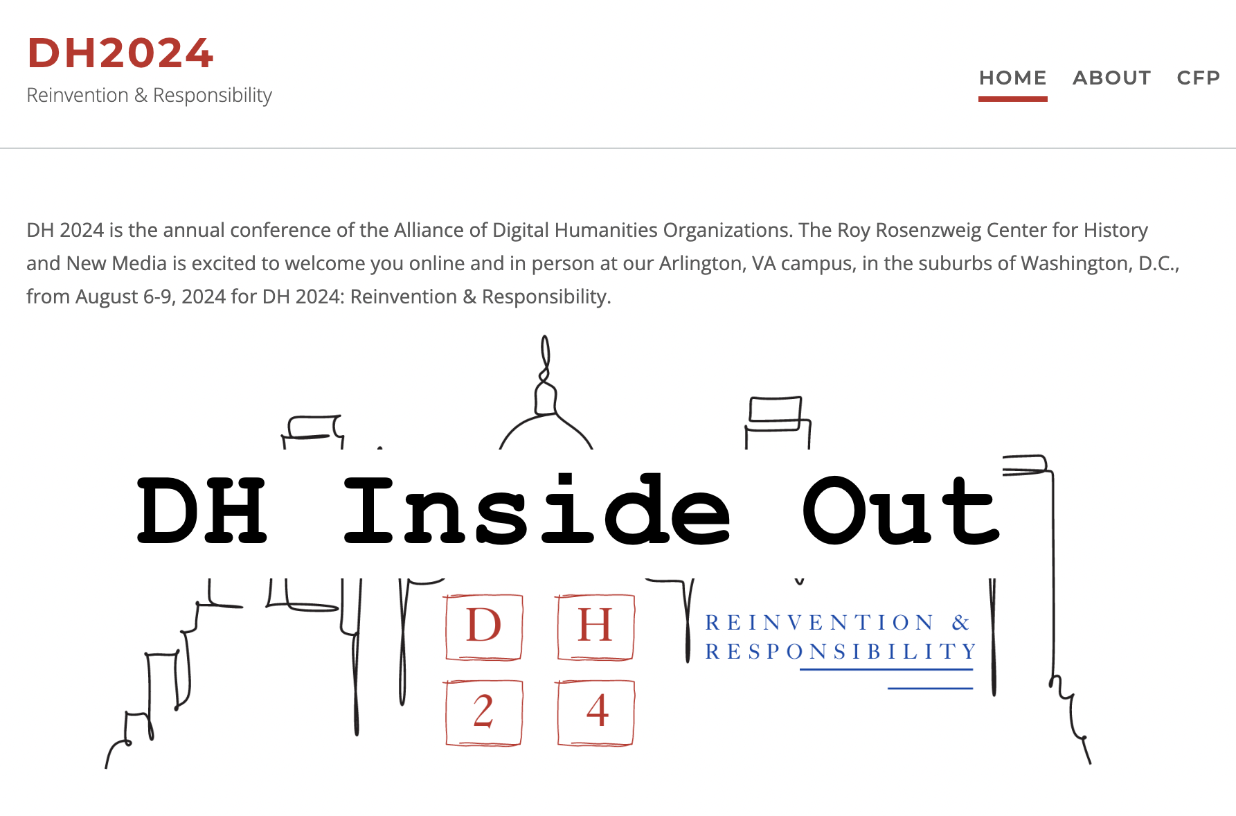 DH Inside Out - Mini-conference at DH2024 - Program